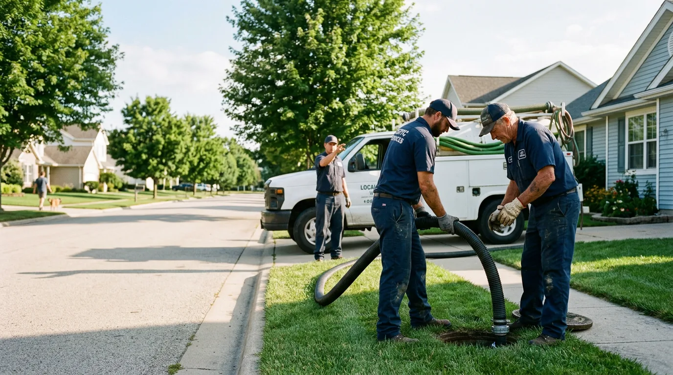 Septic Tank Cleaning in North Georgetown, OH